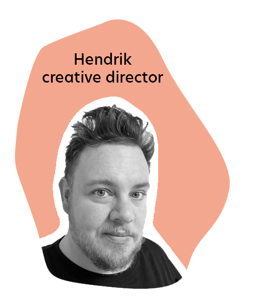 Hendrik, creative director bij Cayman